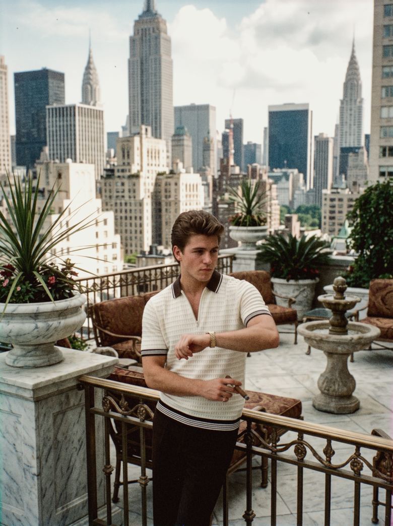 The Seventies, knit polos of the era